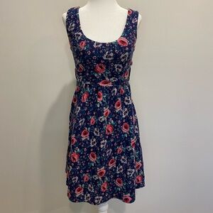 LC Lauren Conrad Floral dress. Open back